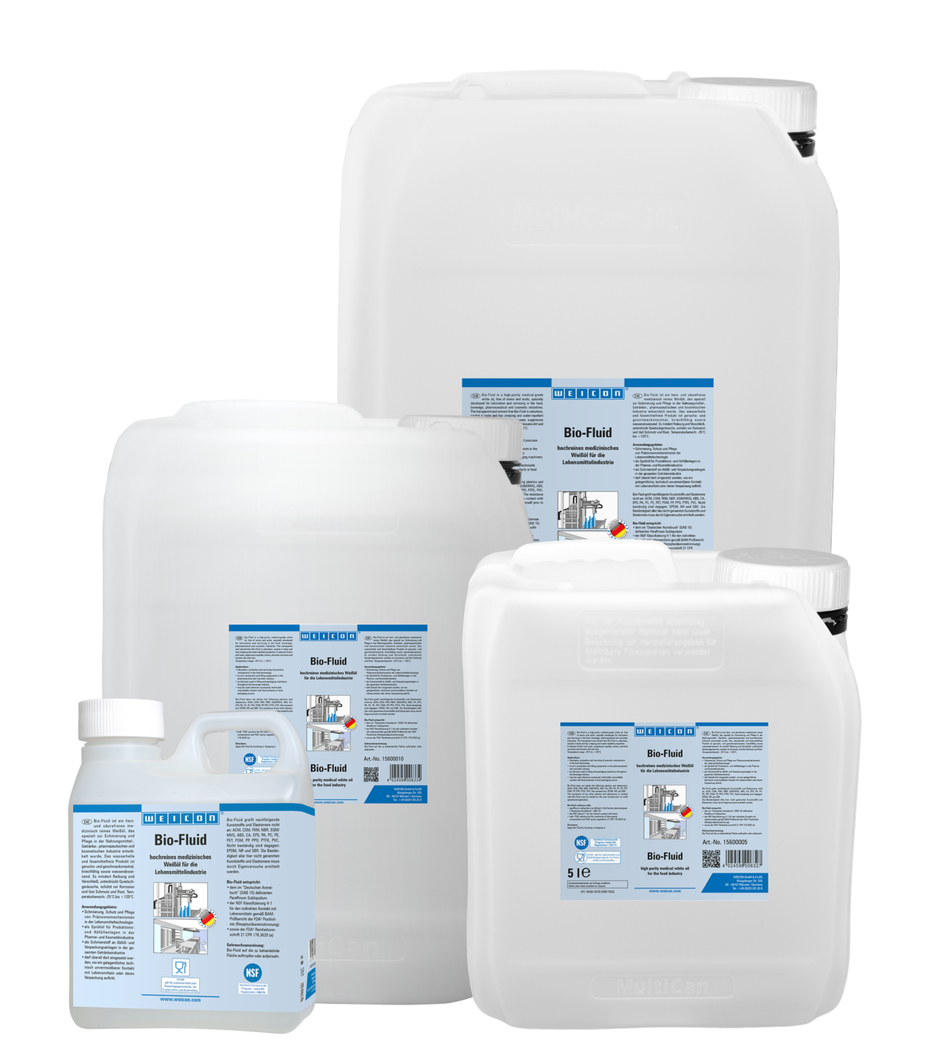 Líquido Bio-Fluid | óleo lubrificante e de manutenção para o sector alimentar NSF H1