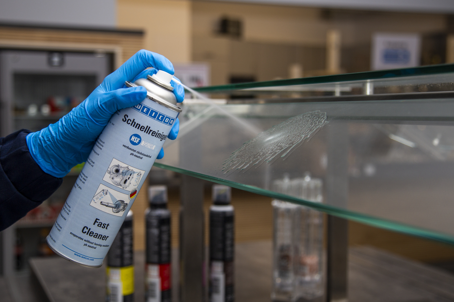 Spray de Limpeza Rápido | produto de limpeza e desengordurante para o sector alimentar NSF A1