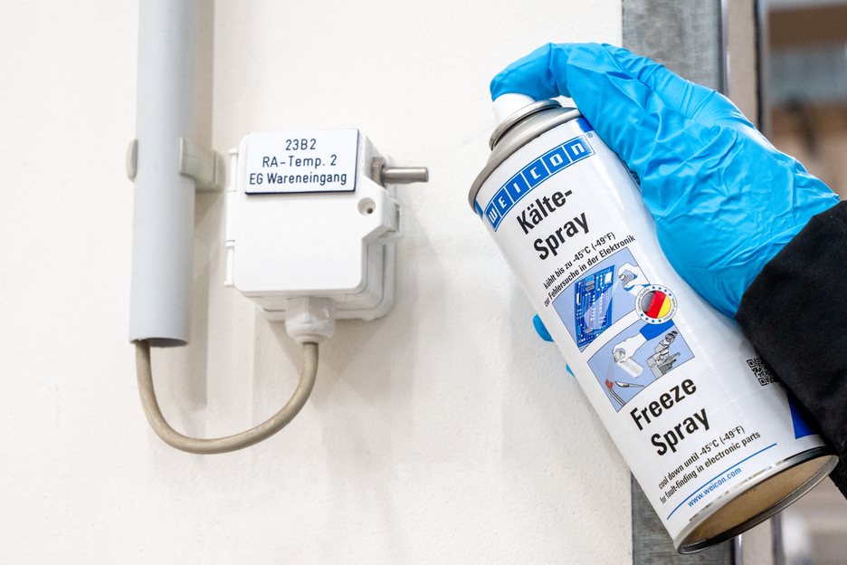 Spray Congelante | arrefecimento de peças de trabalho até -45°C