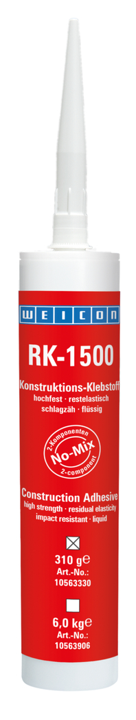 Adesivo Acrílico Estrutural RK-1500 | adesivo acrílico estrutural, adesivo líquido No-Mix