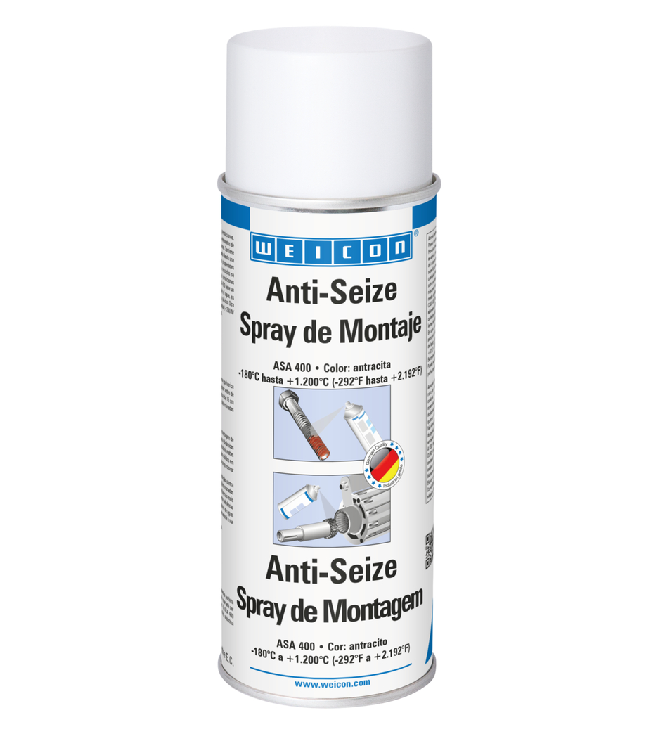 Spray de Montagem Anti-Seize | spray lubrificante e agente de montagem