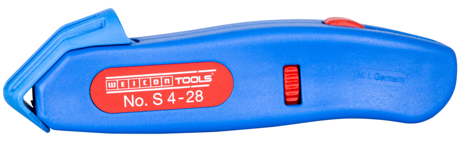 Descarnador de Cabos S 4-28 Espiral | totalmente ergonómica e totalmente isolada I diâmetro de trabalho 4 - 28 mm Ø