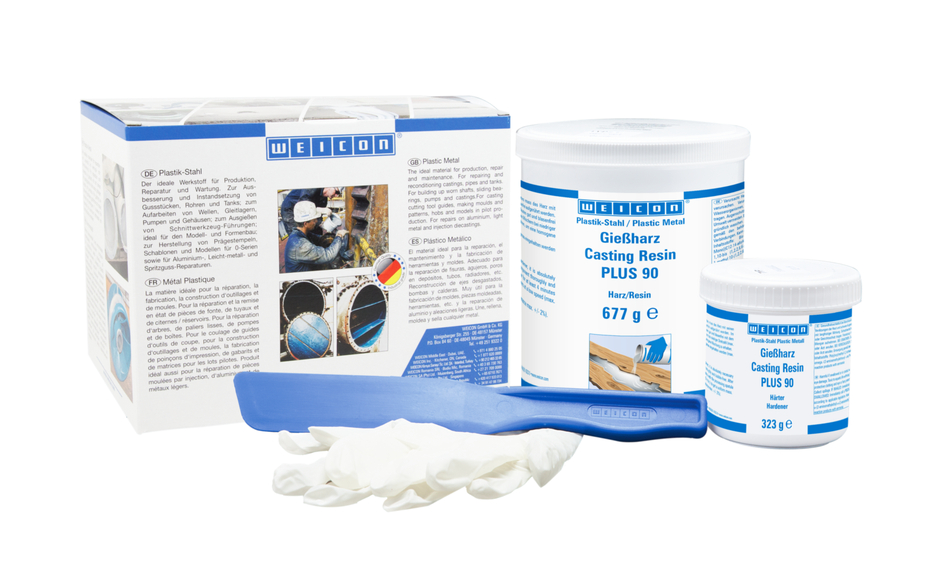 Resina Epóxi PLUS 90 | resina epóxi cristalina para fundição e revestimento