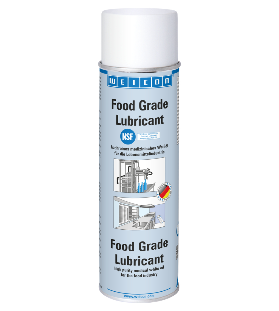 Lubrificante Food Grade | óleo lubrificante e de manutenção para o sector alimentar NSF H1