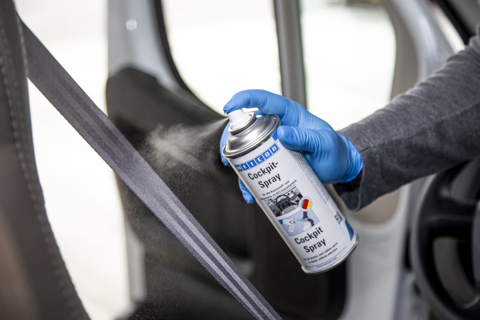 Spray de Cockpit | limpeza de tablier para veículos