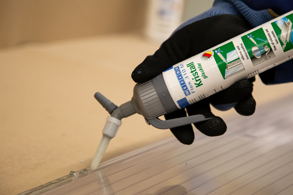 Polímero MS Flex 310 M® Cristal | Adesivo elástico à base de polímeros MS para uma utilização versátil