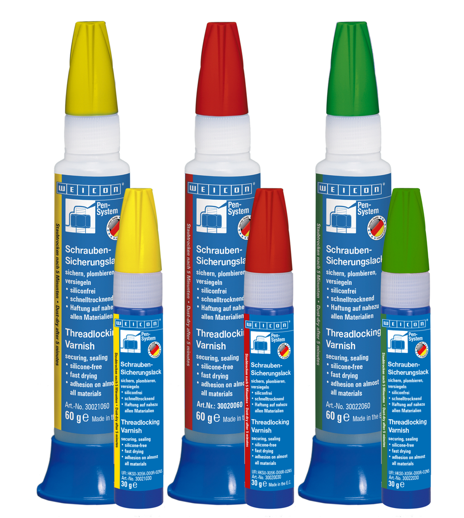 Verniz para Fixação de Parafusos | verniz de vedação