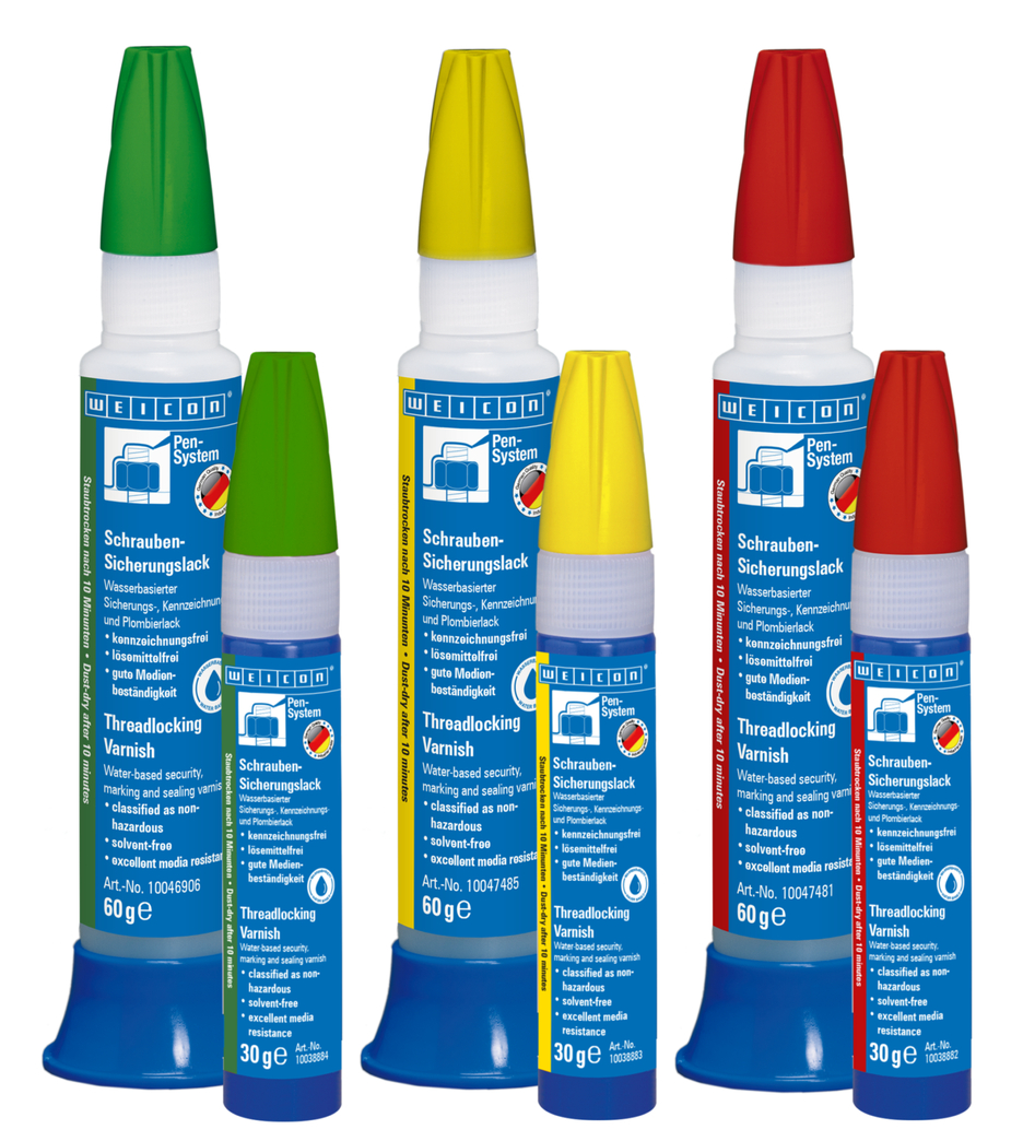 Verniz para Fixação de Parafusos | verniz de vedação