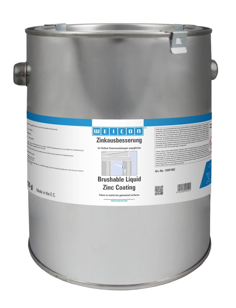 Revestimento de Zinco Líquido Escovável | proteção anticorrosiva para superfícies galvanizadas