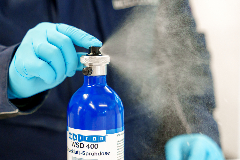 Embalagem e Vaporização de Ar Comprimido WSD 400 | recarregável