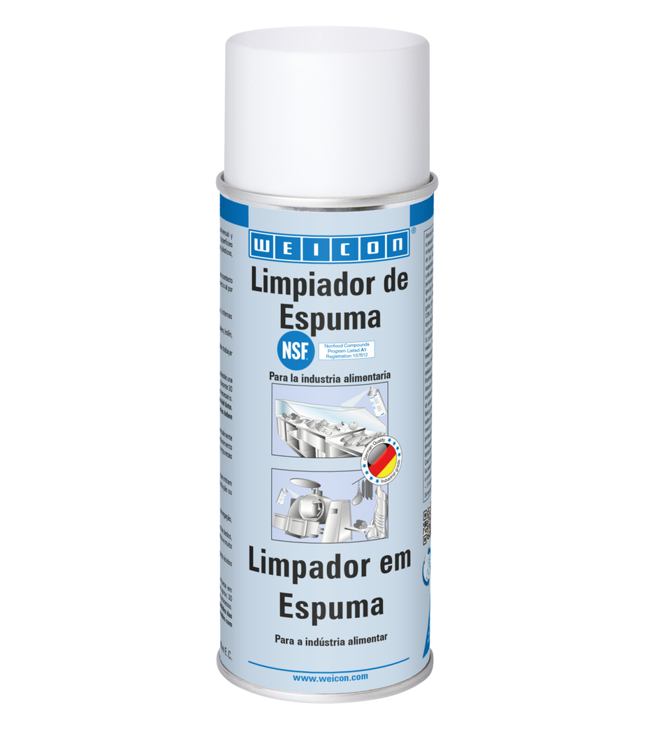 Spray Espuma de Limpeza | produto de limpeza universal para o sector alimentar NSF A1