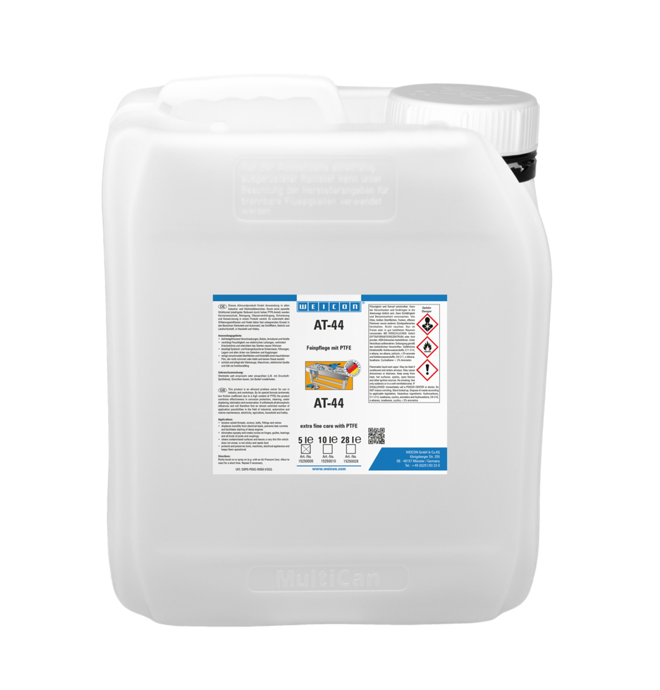 Líquido AT-44 Allround | produto multifuncional sem silicone com PTFE