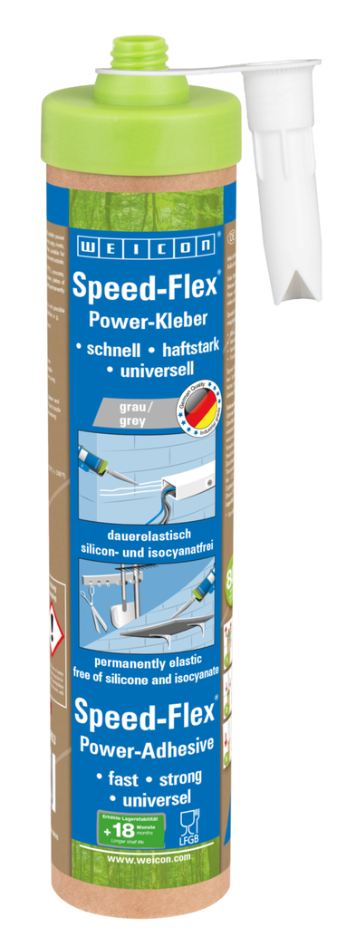 Polímero MS Speed-Flex® | adesivo e vedante de viscosidade elevada e com uma forte aderência inicial, à base de MS-Polímero