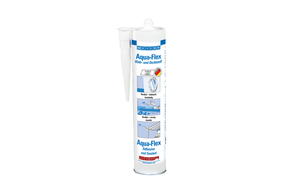 Polímero MS Aqua-Flex | adesivo e vedante para superfícies húmidas e molhadas, à base de Polímero-MS Polímero MS Aqua-Flex | adesivo e vedante para superfícies húmidas e molhadas, à base de Polímero-MS
