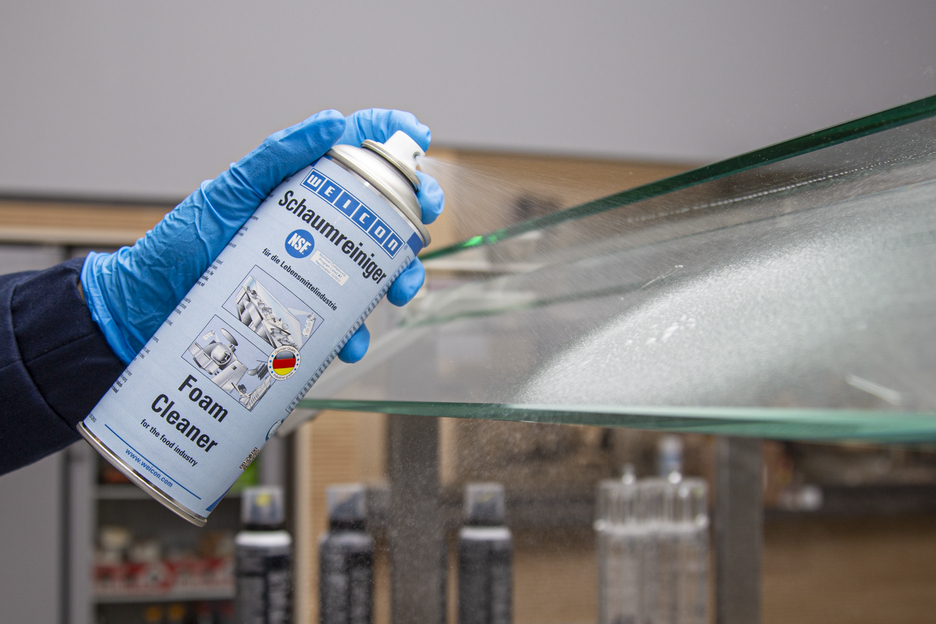 Spray Espuma de Limpeza | produto de limpeza universal para o sector alimentar NSF A1