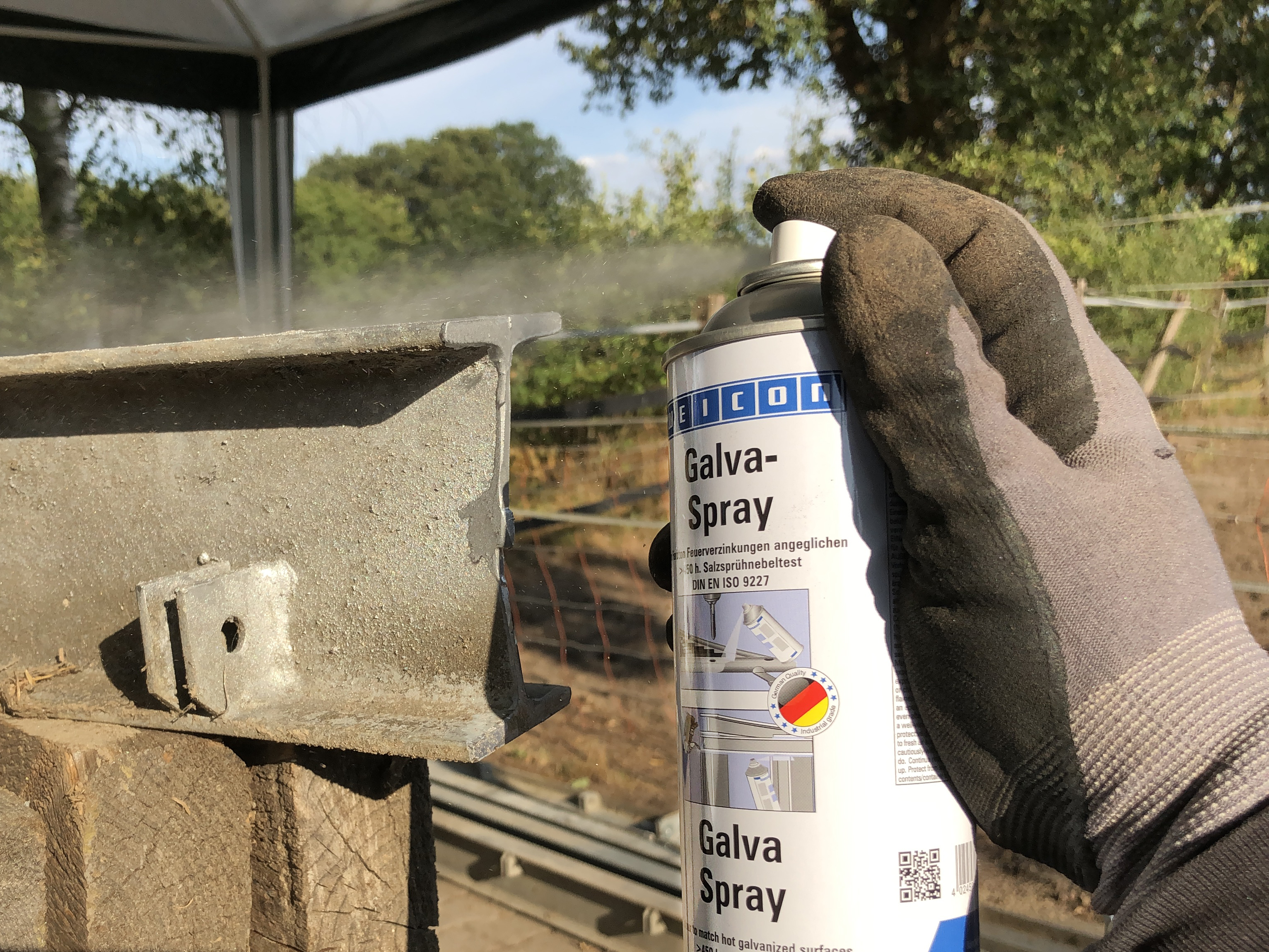 Spray de Galvanização | proteção catódica contra a corrosão