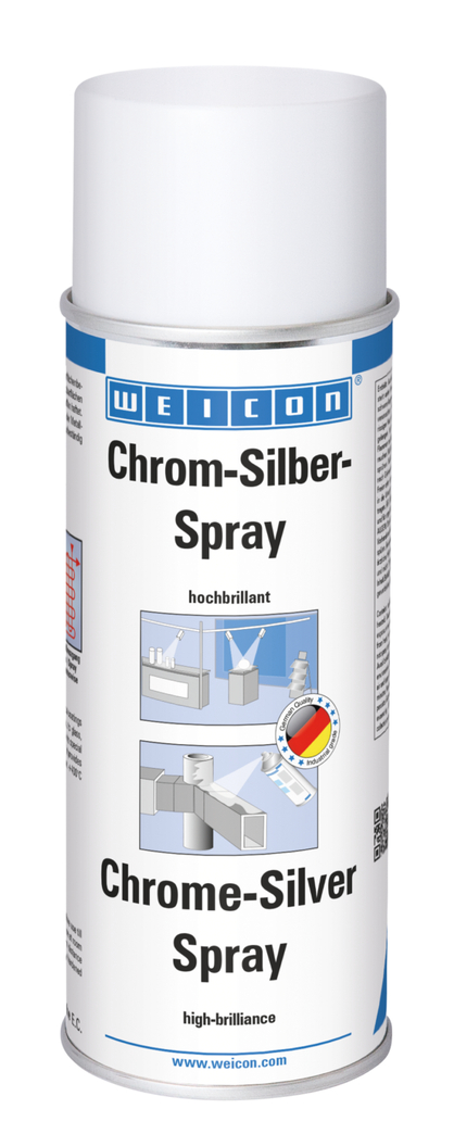Spray de Cromo-Prata | revestimento de superfície de alto brilho