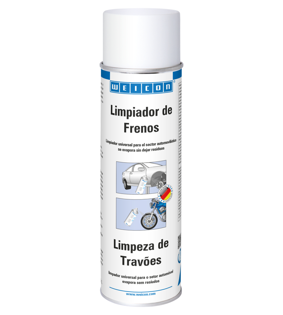 Spray de Limpeza de Travões | Agente de limpeza universal, especialmente para o sector automóvel