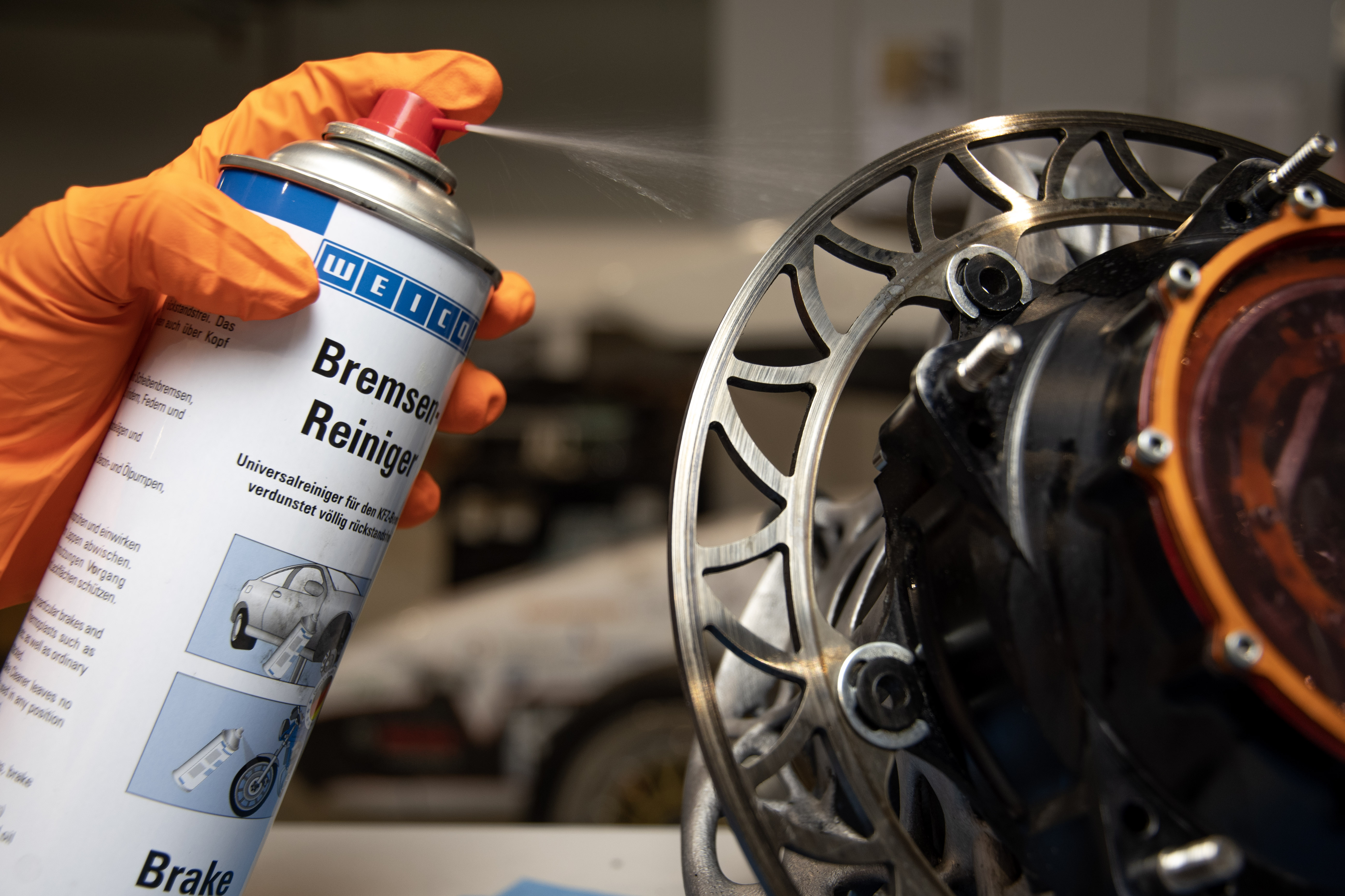 Spray de Limpeza de Travões | Agente de limpeza universal, especialmente para o sector automóvel