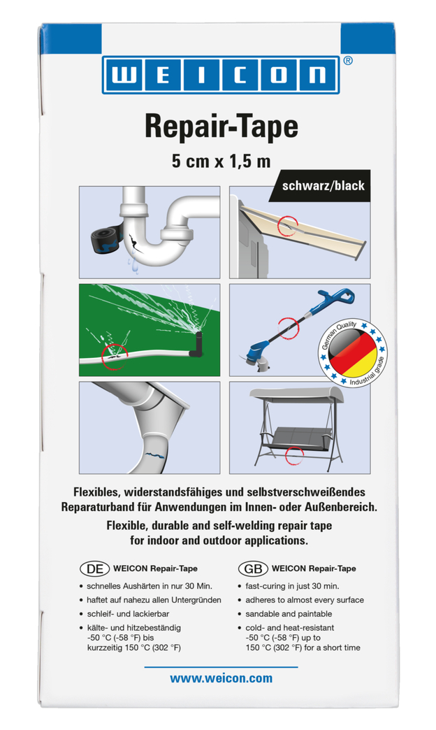 Fitas de Reparação | fita de reparação duradoura e auto-fusível, tamanho M Fitas de Reparação | fita de reparação duradoura e auto-fusível, tamanho M