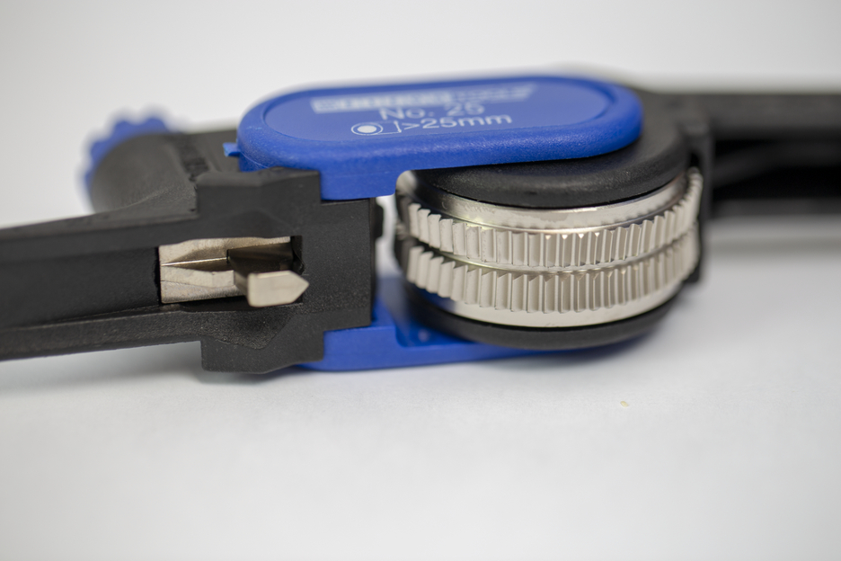 Dismantling Tool No. 25 | faca para cabos para cortes longitudinais e circulares em cabos redondos a partir de 25 mm Ø I fácil de trabalhar, mesmo a baixas temperaturas