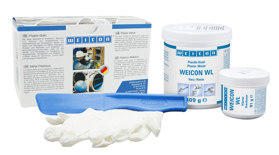 WEICON WL | Sistema de resina epóxi com cargde cerâmica para uma elevada proteção contra o desgaste