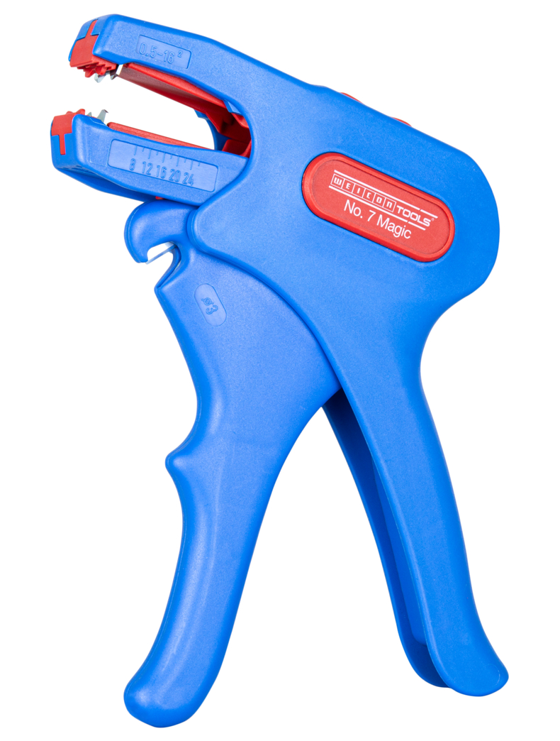 Kit de Alicate Descarnador de Isolamentos No. 7 Magic | para descarnar e retirar a capa dos cabos I intervalo de trabalho flexível 0,5 - 16,0 mm² I sólida 0,5 - 10,0 mm²