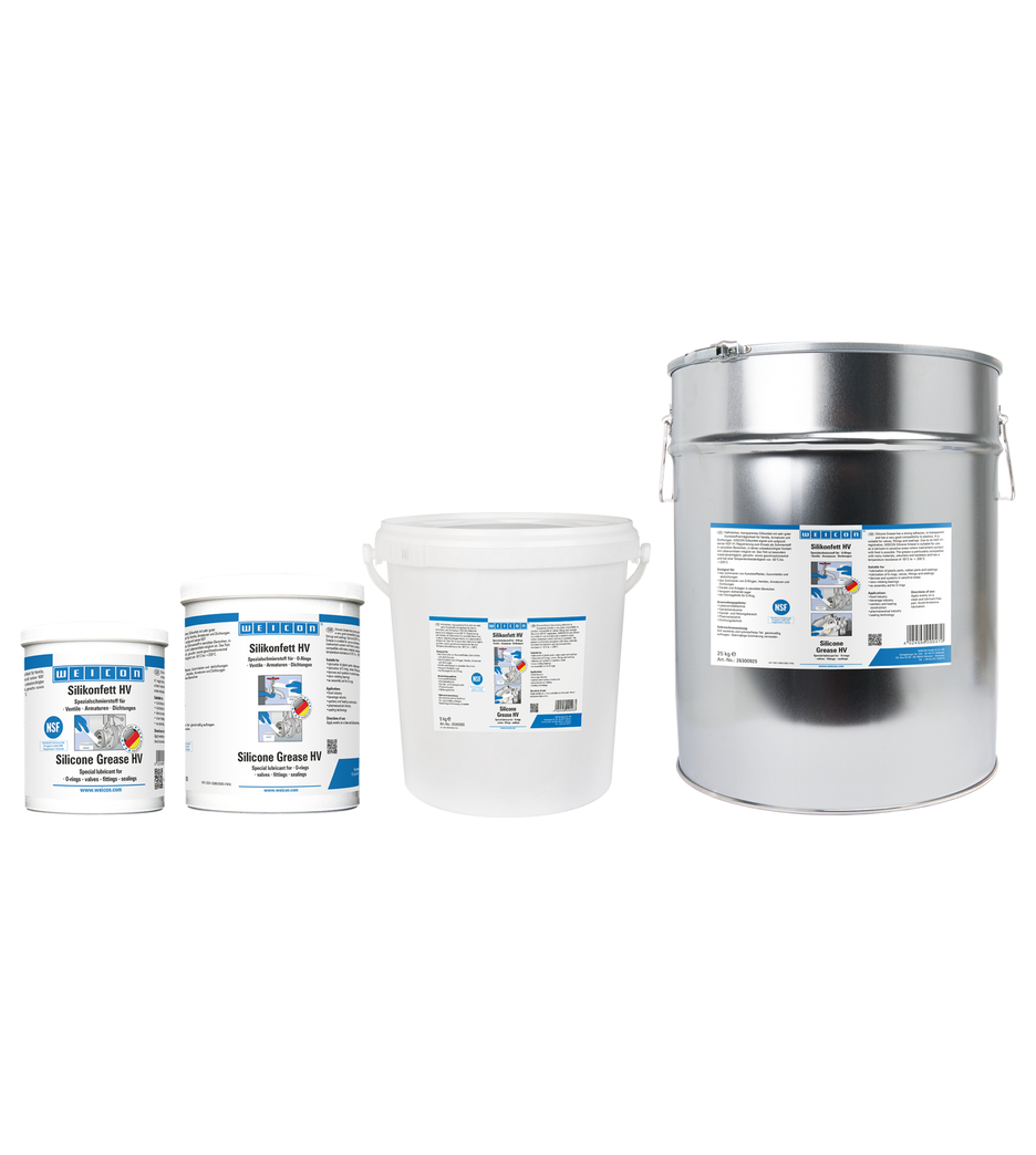 Massa de Silicone HV | Massa lubrificante de qualidade alimentar