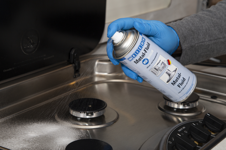 Spray Metálico-Fluid | emulsão sem solventes de tratamento e proteção para metais