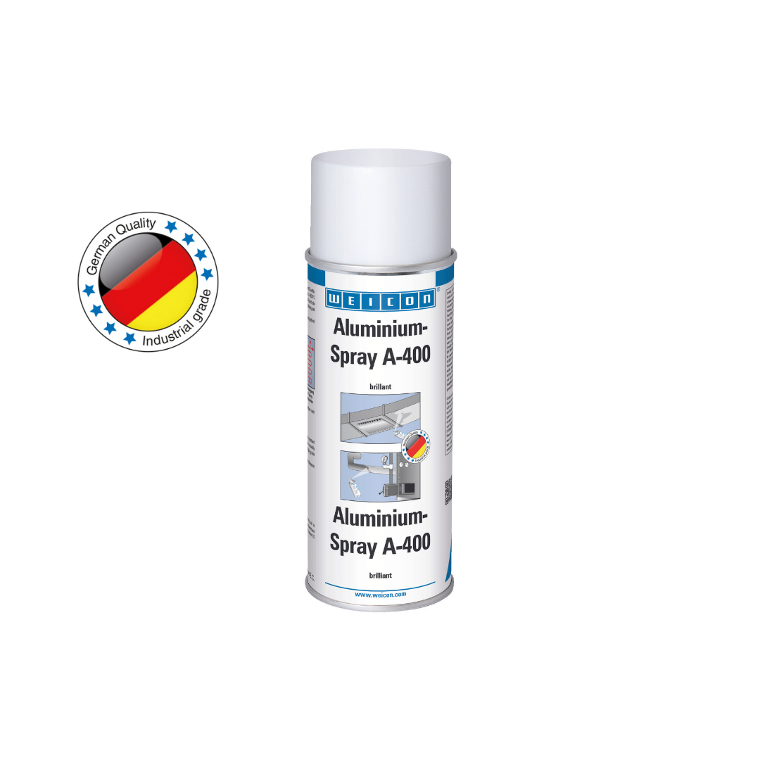 Spray de Alumínio A-400 Brilhante | proteção de alta qualidade contra a ferrugem e a corrosão