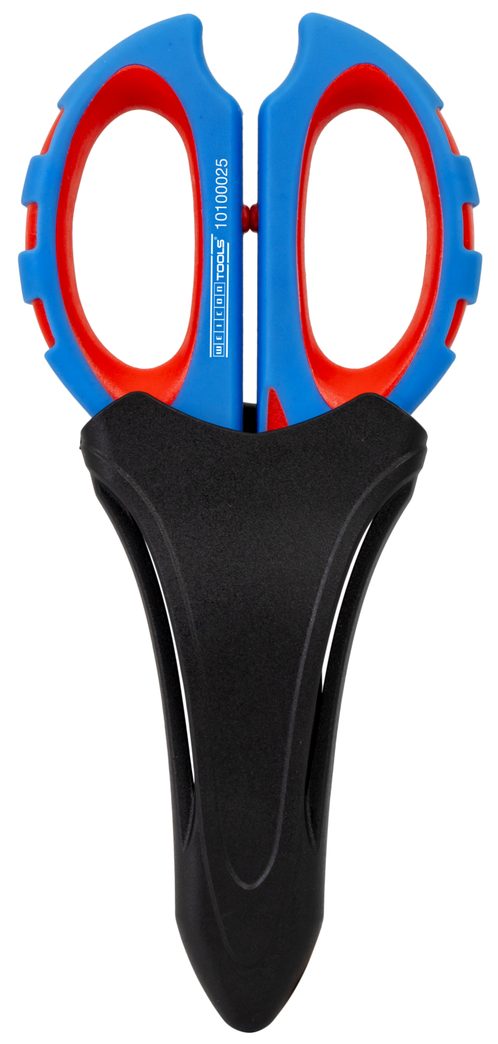 Electrician Scissors XL | pega com diâmetro grande para mãos pequenas e grandes, permitindo máxima transmissão de potência e uso seguro