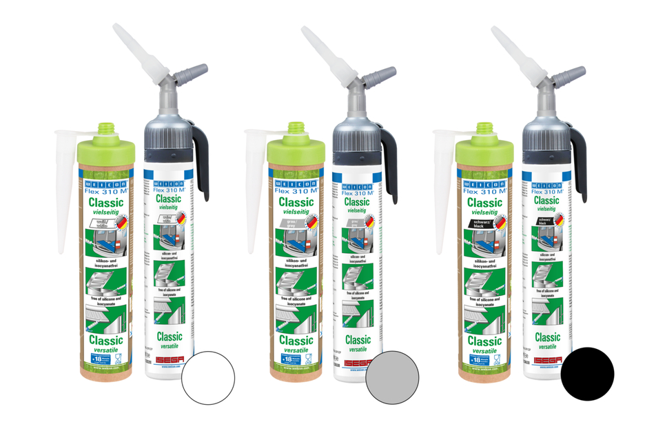 Polímero MS Flex 310 M® Classic | Adesivo elástico à base de polímeros MS para uma utilização versátil