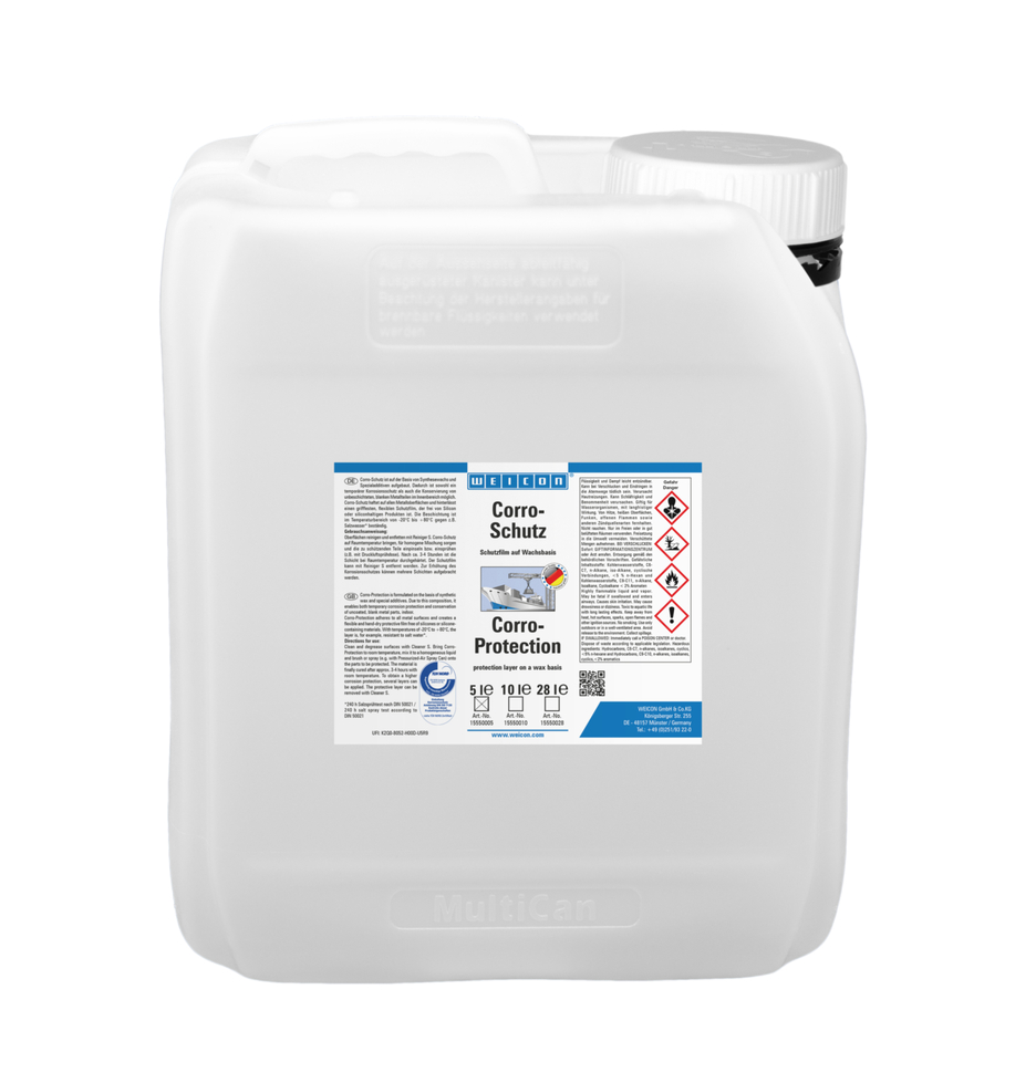 Líquido Protetor de Corrosão | proteção anticorrosiva cerosa