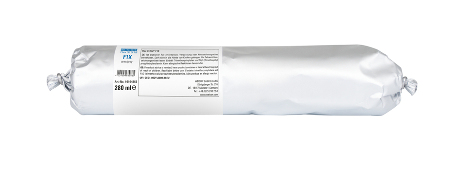 Flex 310 M® F1X Green Tube | Adesivo e vedante à base de polímeros MS com uma aderência inicial muito elevada, resistente a temperaturas até +180°C