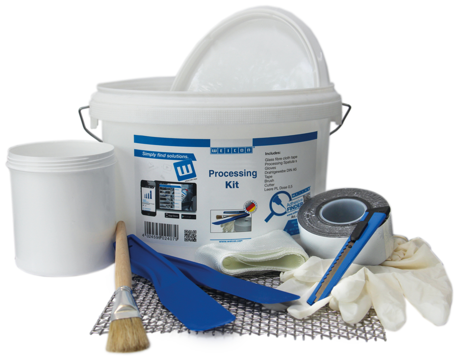 Kit de Processamento | conjunto universal para o processamento de plásticos metálicos