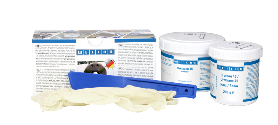 Uretano 45 | resina de poliureia para fundição e revestimento Uretano 45 | resina de poliureia para fundição e revestimento