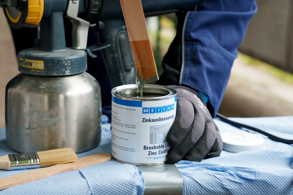 Revestimento de Zinco Líquido Escovável | proteção anticorrosiva para superfícies galvanizadas