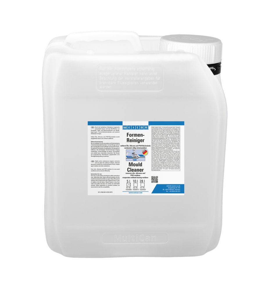 Líquido de Limpeza de Moldes | produto de limpeza especial para ceras, silicones e óleos