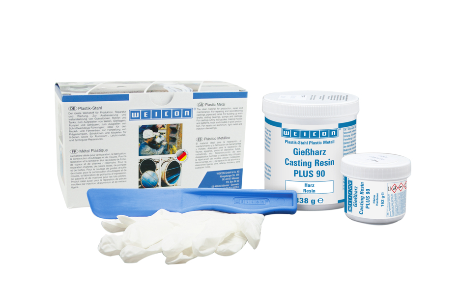 Resina Epóxi PLUS 90 | resina epóxi cristalina para fundição e revestimento
