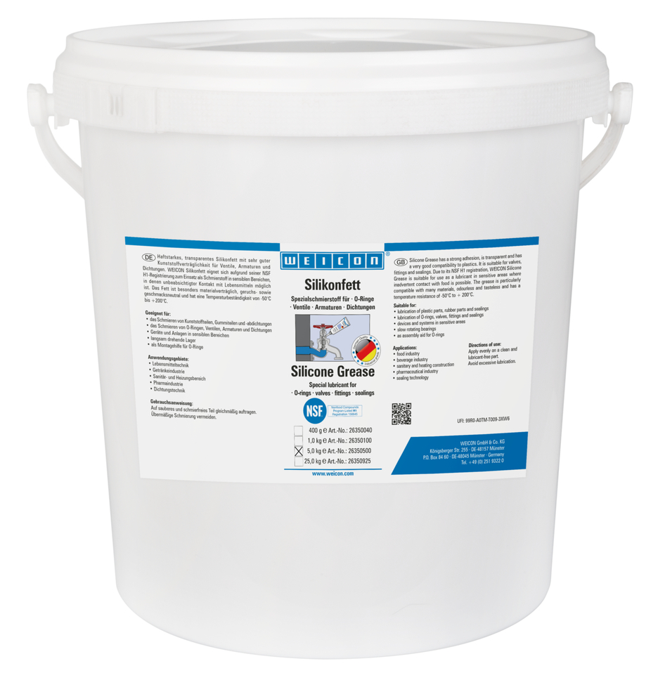 Massa de Silicone | Massa lubrificante de qualidade alimentar