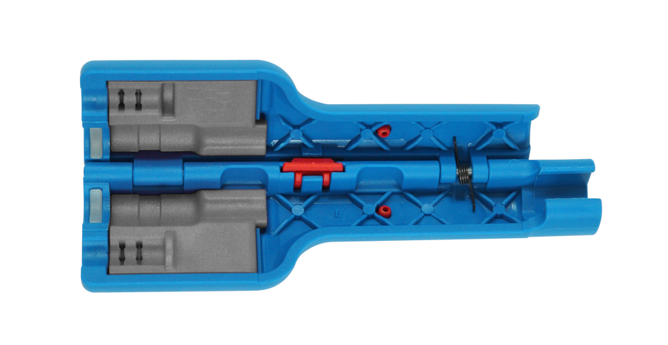 Coax-Stripper No 1 F Plus - para cabos mini ou midi coaxiais | para descarnar e retirar cabos coaxiais inclui auxiliar de destorcer