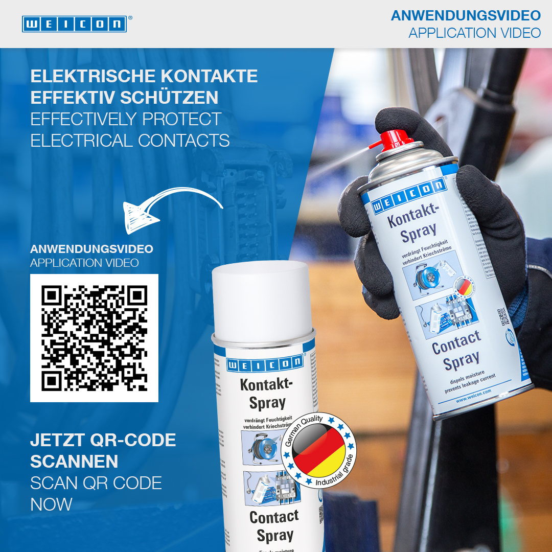Spray de Contato | proteção e cuidados a ter com os contatos elétricos