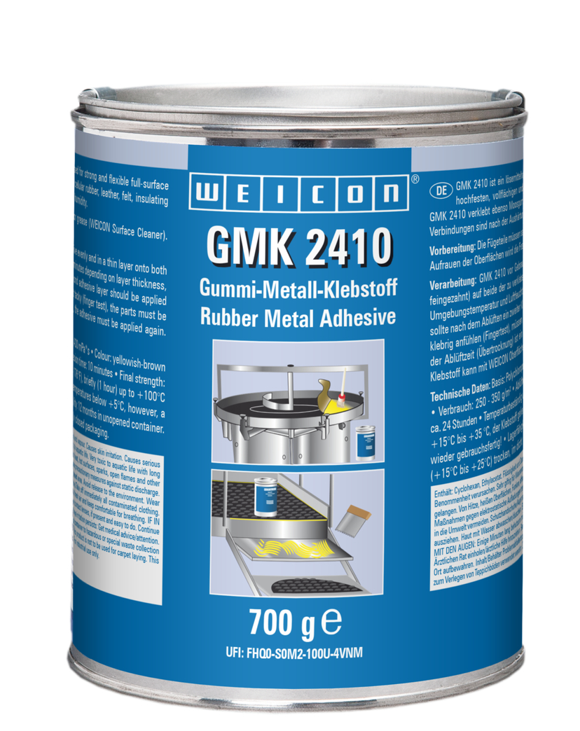 Adesivo de Contato GMK 2410 | adesivo de borracha-metal de 1 componente de alta resistência e de cura rápida