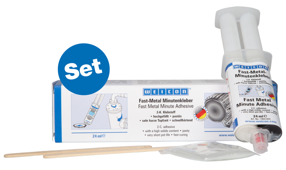 Adesivo Rápido Fast-Metal | Adesivo de resina epóxi para metal líquido