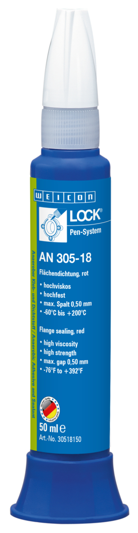 WEICONLOCK® AN 305-18 Vedante de Flanges | para preenchimento de grandes espaços, resistência elevada, viscosidade elevada