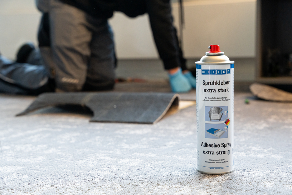 Spray Adesivo Extra Forte | spray adesivo de contacto para uma colagem forte e permanente de feltro, couro artificial e materiais isolantes