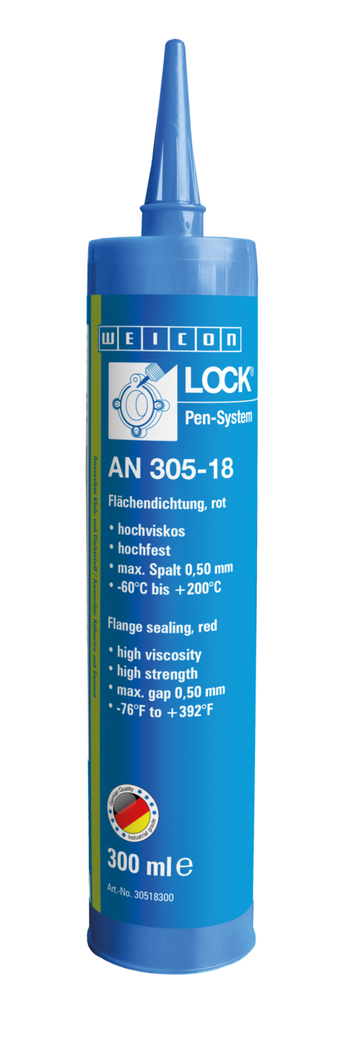 WEICONLOCK® AN 305-18 Vedante de Flanges | para preenchimento de grandes espaços, resistência elevada, viscosidade elevada WEICONLOCK® AN 305-18 Vedante de Flanges | para preenchimento de grandes espaços, resistência elevada, viscosidade elevada