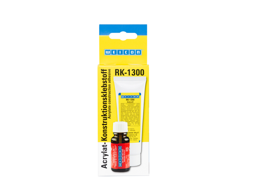 Adesivo Acrílico Estrutural RK-1300 | adesivo estrutural acrílico, adesivo pastoso No-Mix