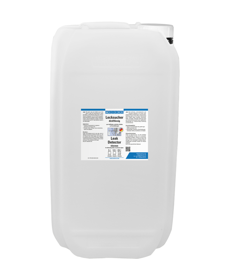 Líquido Detetor de Fugas Viscoso | para localização de fissuras em linhas de pressão