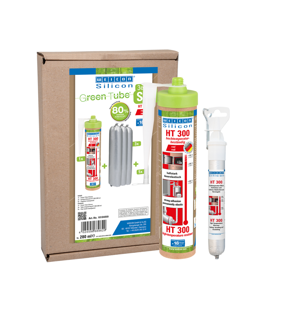 Silicone HT 300 | vedante, resistente a altas temperaturas até +300°C (+572°F)